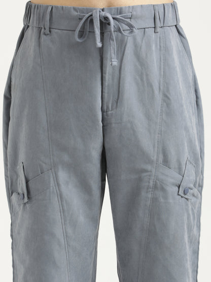 Velvet Cargo Trouser Navy