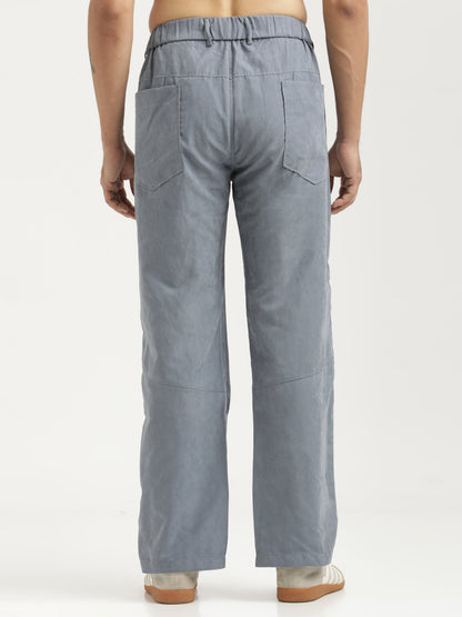 Velvet Cargo Trouser Navy