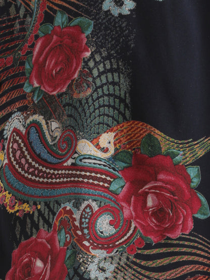 Printed Viscose Shirt Rose