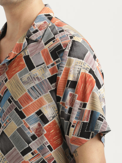 Printed Resort Shirt Red