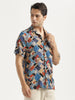 Printed Resort Shirt Blue