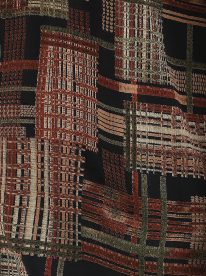 Printed Resort Shirt Maroon