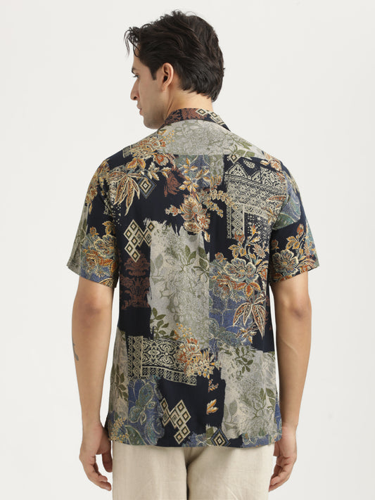 Printed Resort Shirt Yellow