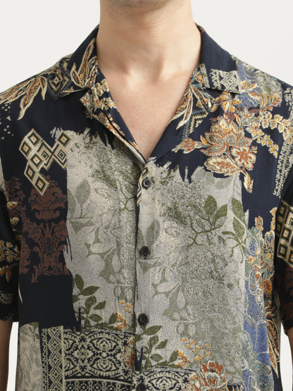 Printed Resort Shirt Yellow