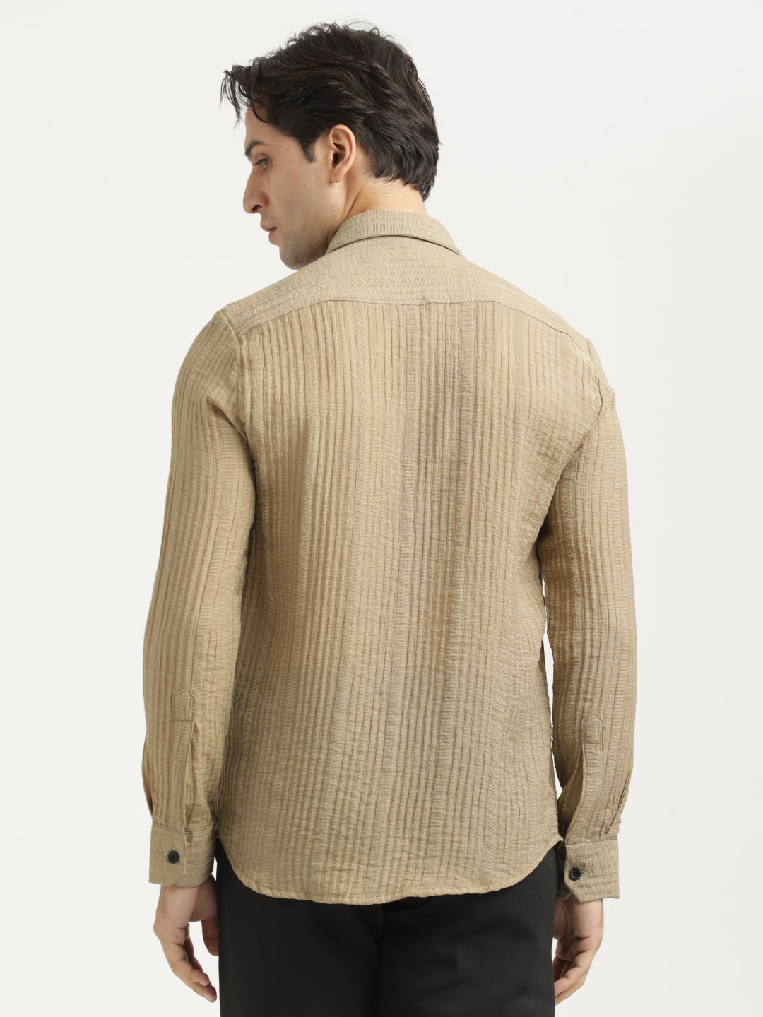 Feather Lite Nylon Shirt Khaki