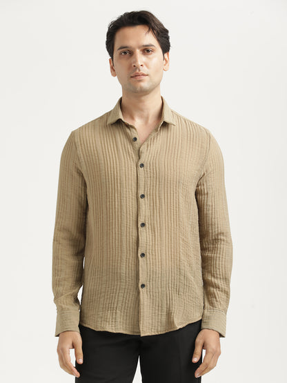 Feather Lite Nylon Shirt Khaki