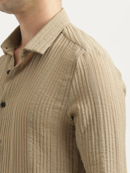 Feather Lite Nylon Shirt Khaki