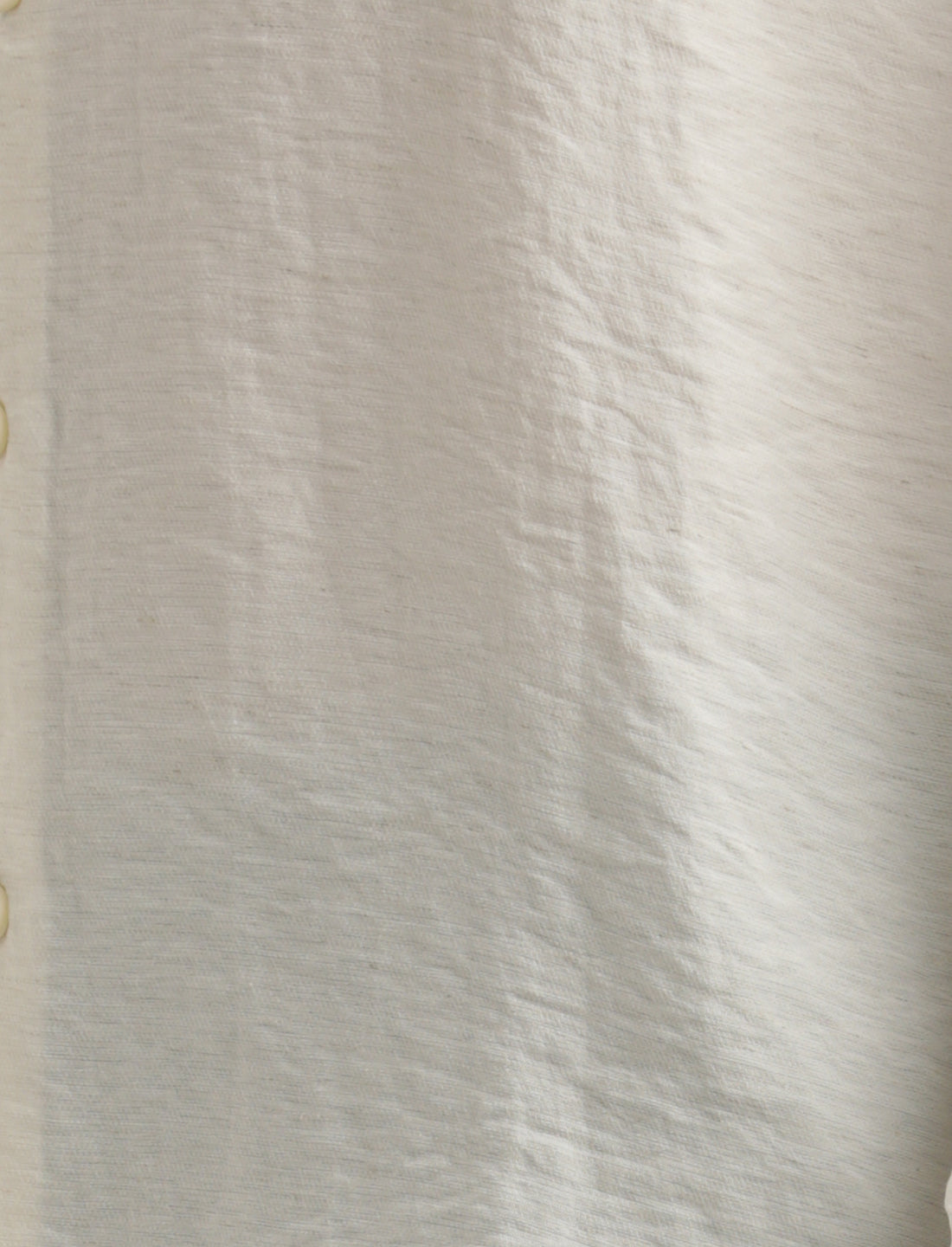 Mandarin Collar Nylon Shirt White
