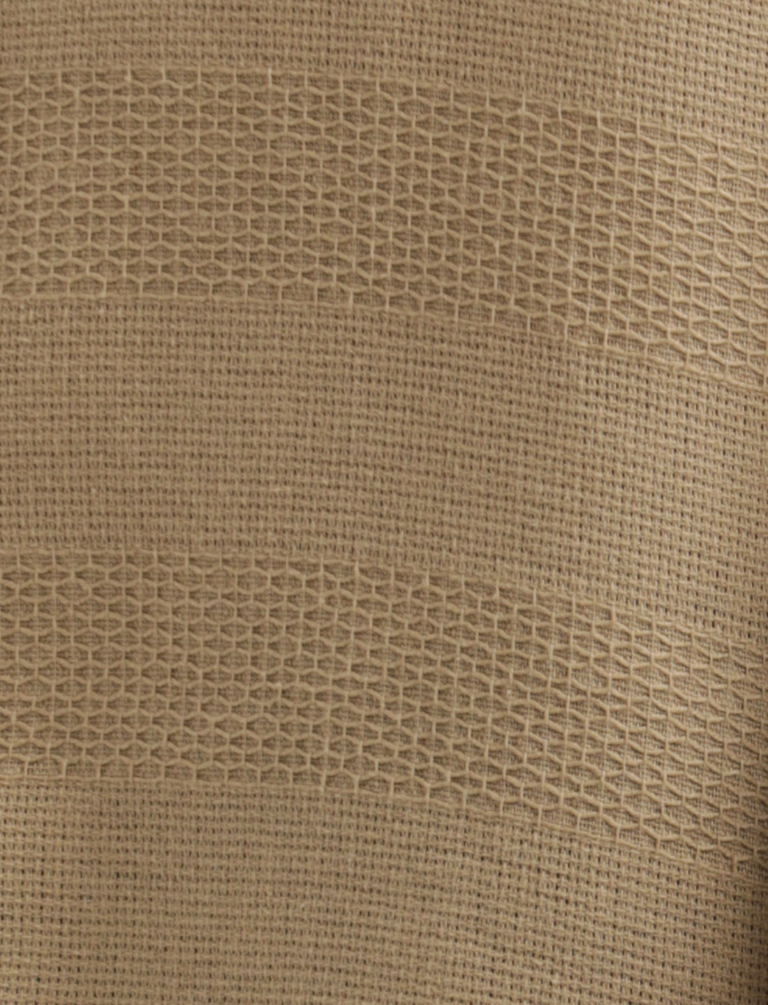 Textured Cotton Slim-Fit Shirt Khaki