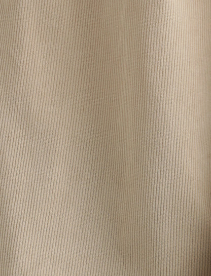 Corduroy Overshirt Cream