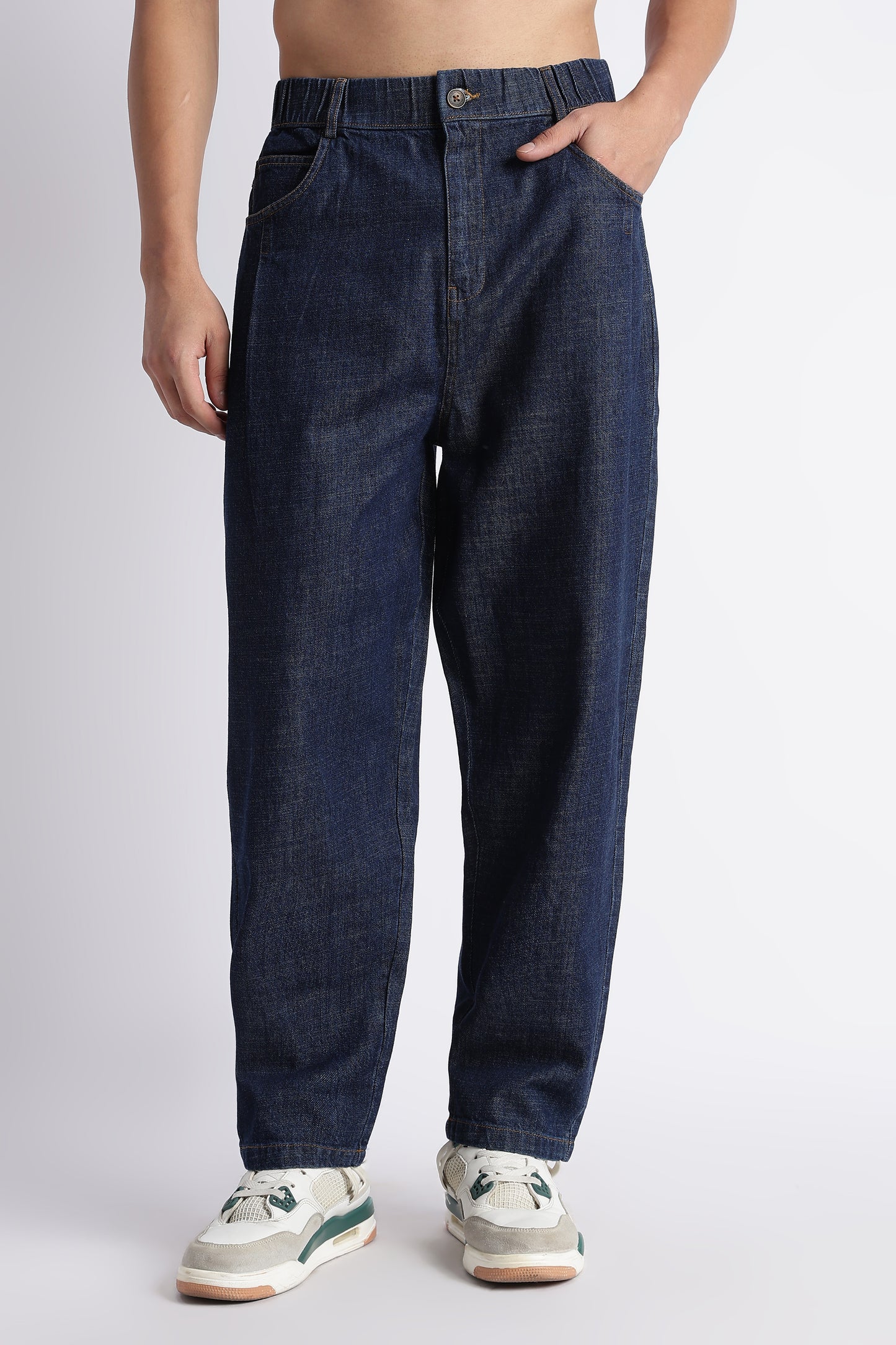 Indigo Baggy Jeans for Men