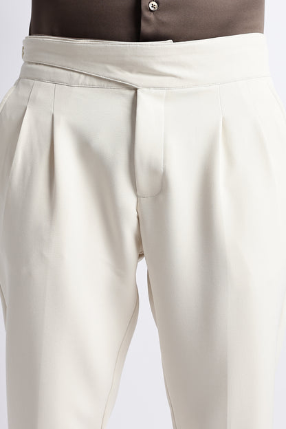 The Modern Gurkha Trousers Off White