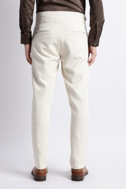 The Modern Gurkha Trousers Off White