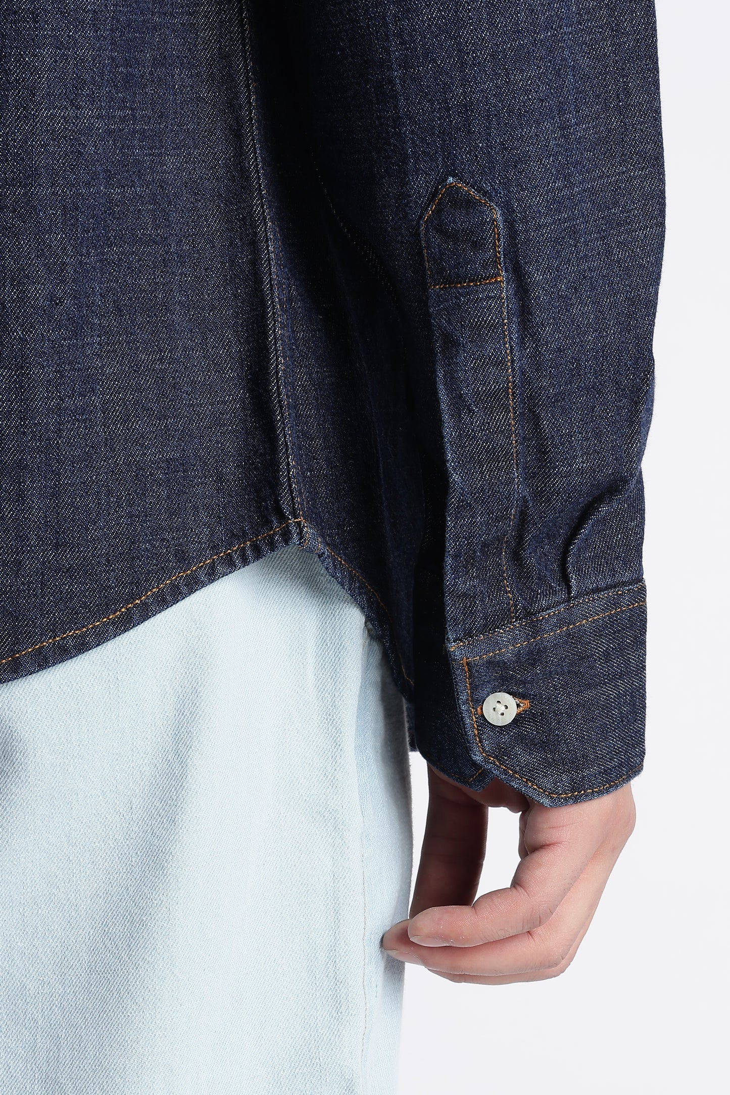 Indigo Denim Shirt for Men