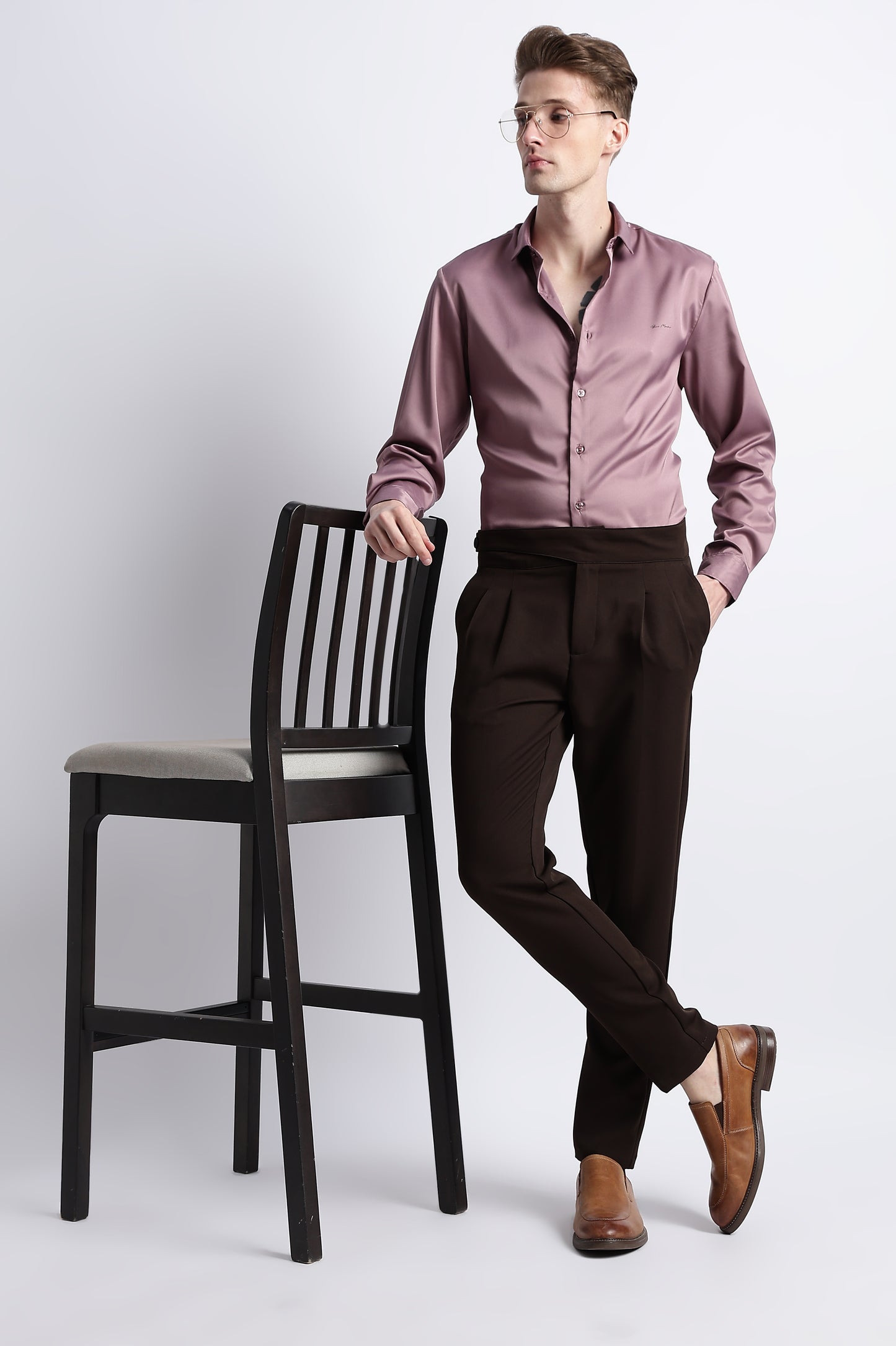 The Modern Gurkha Trousers Dk Brown