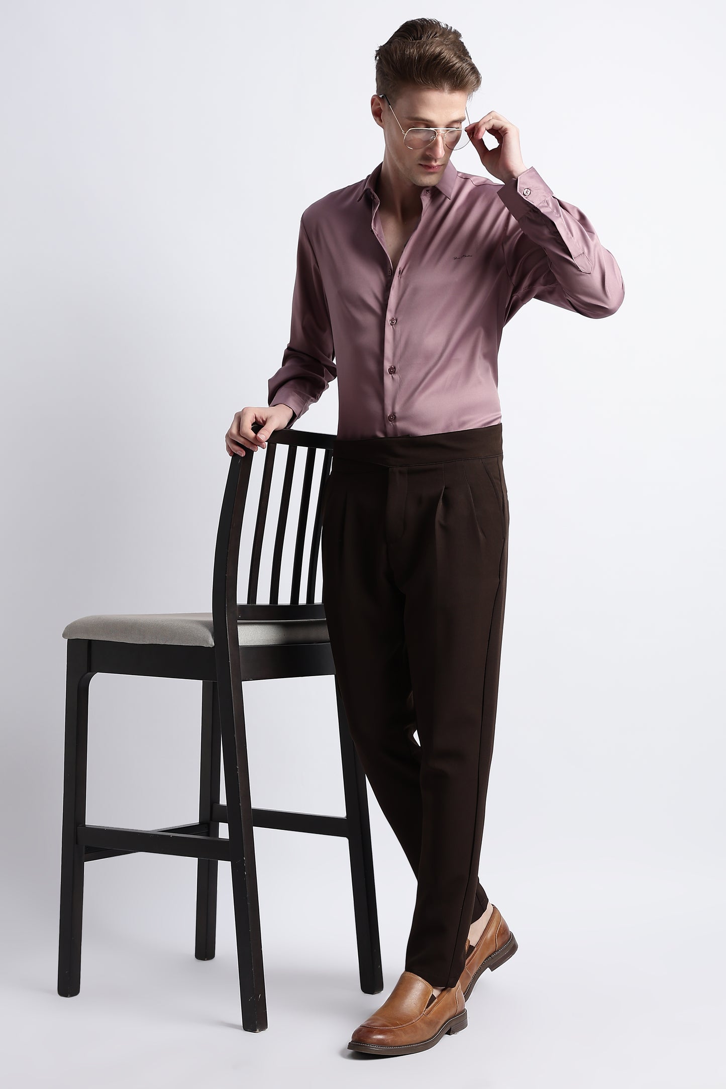The Modern Gurkha Trousers Dk Brown
