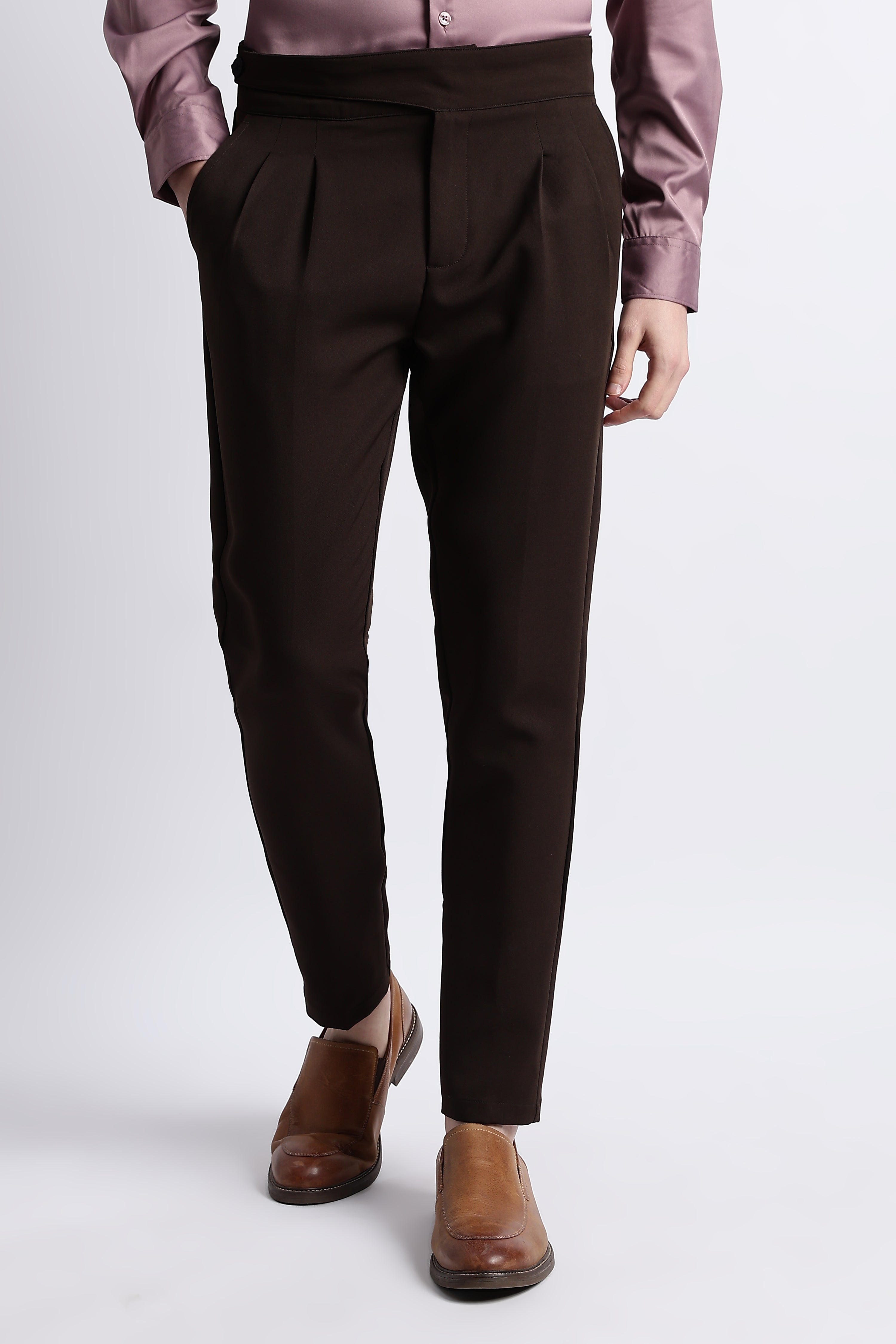 The Modern Gurkha Trousers Dk Brown