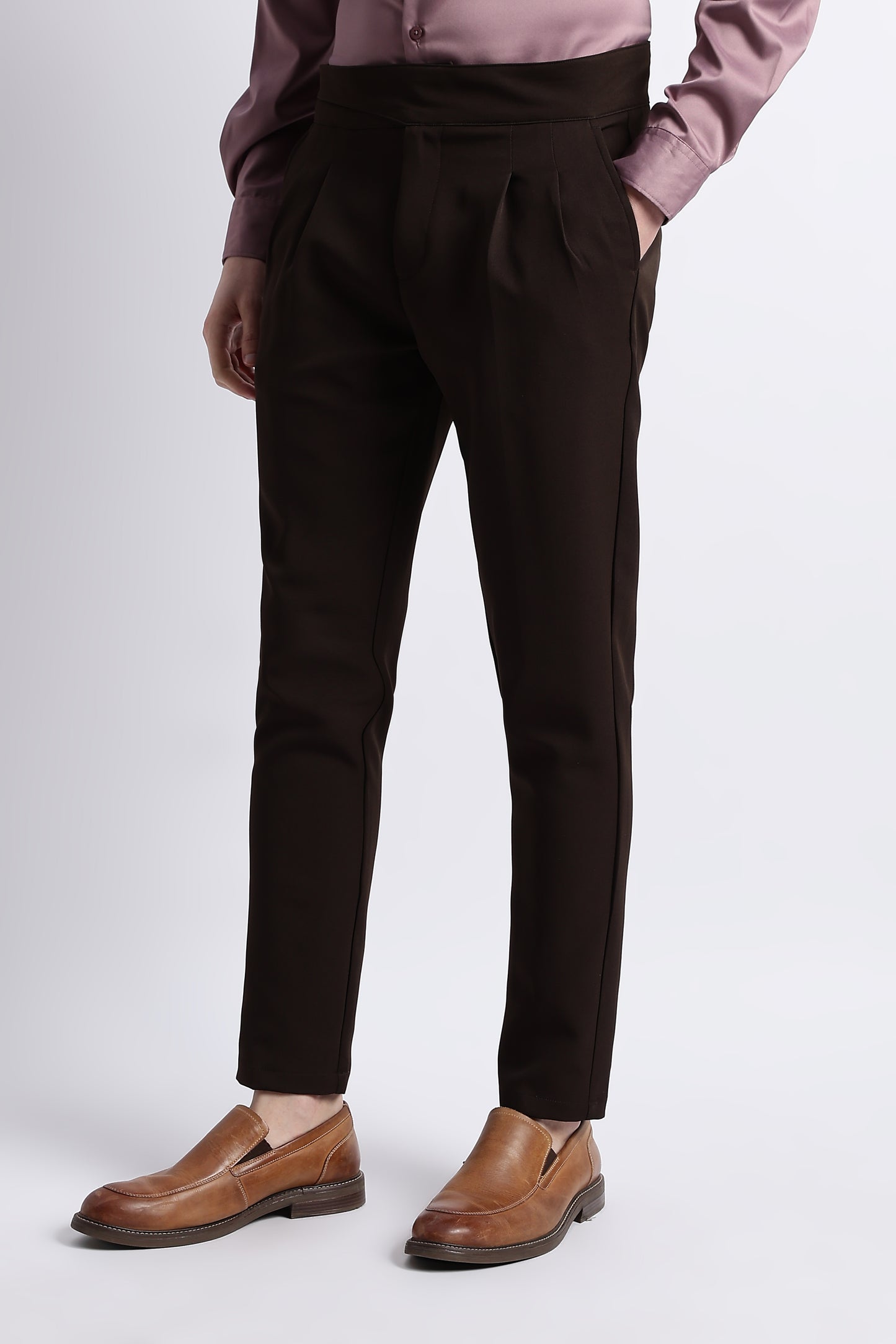 The Modern Gurkha Trousers Dk Brown