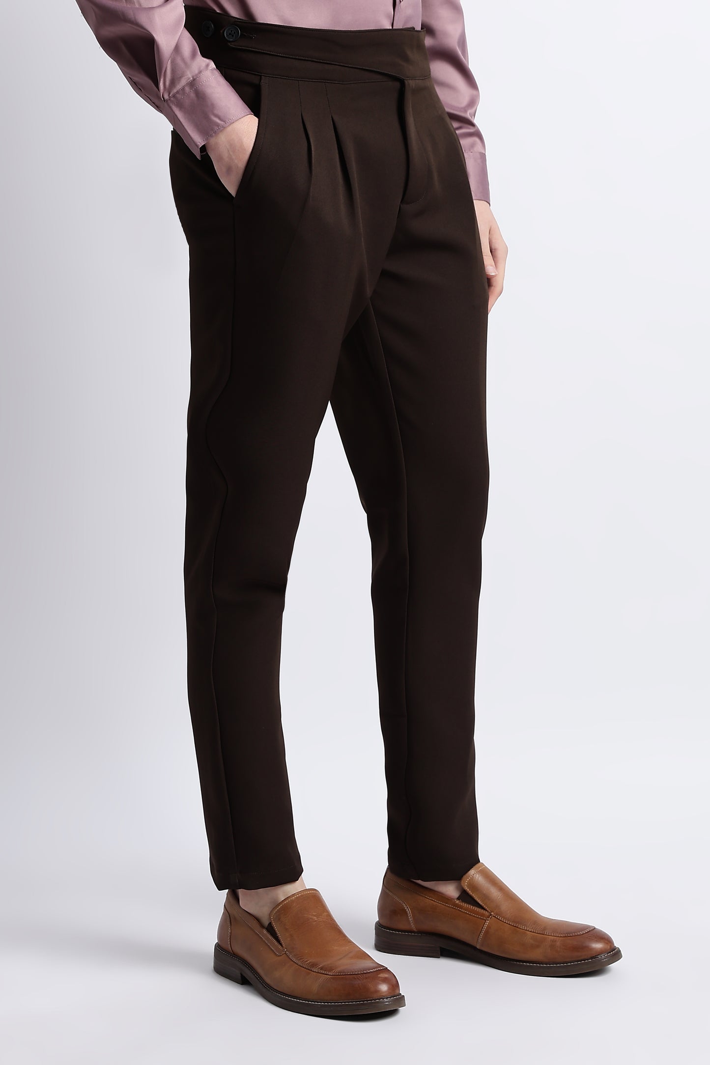 The Modern Gurkha Trousers Dk Brown