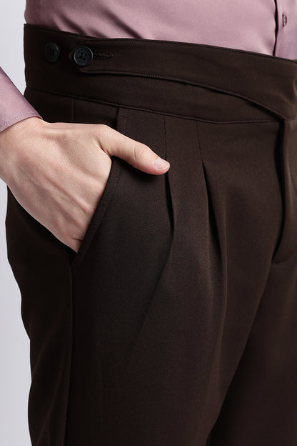 The Modern Gurkha Trousers Dk Brown