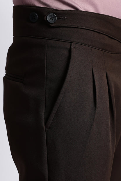 The Modern Gurkha Trousers Dk Brown