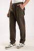 Double Cloth Drawcord Trousers Green