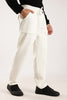 Double Cloth Drawcord Trousers White