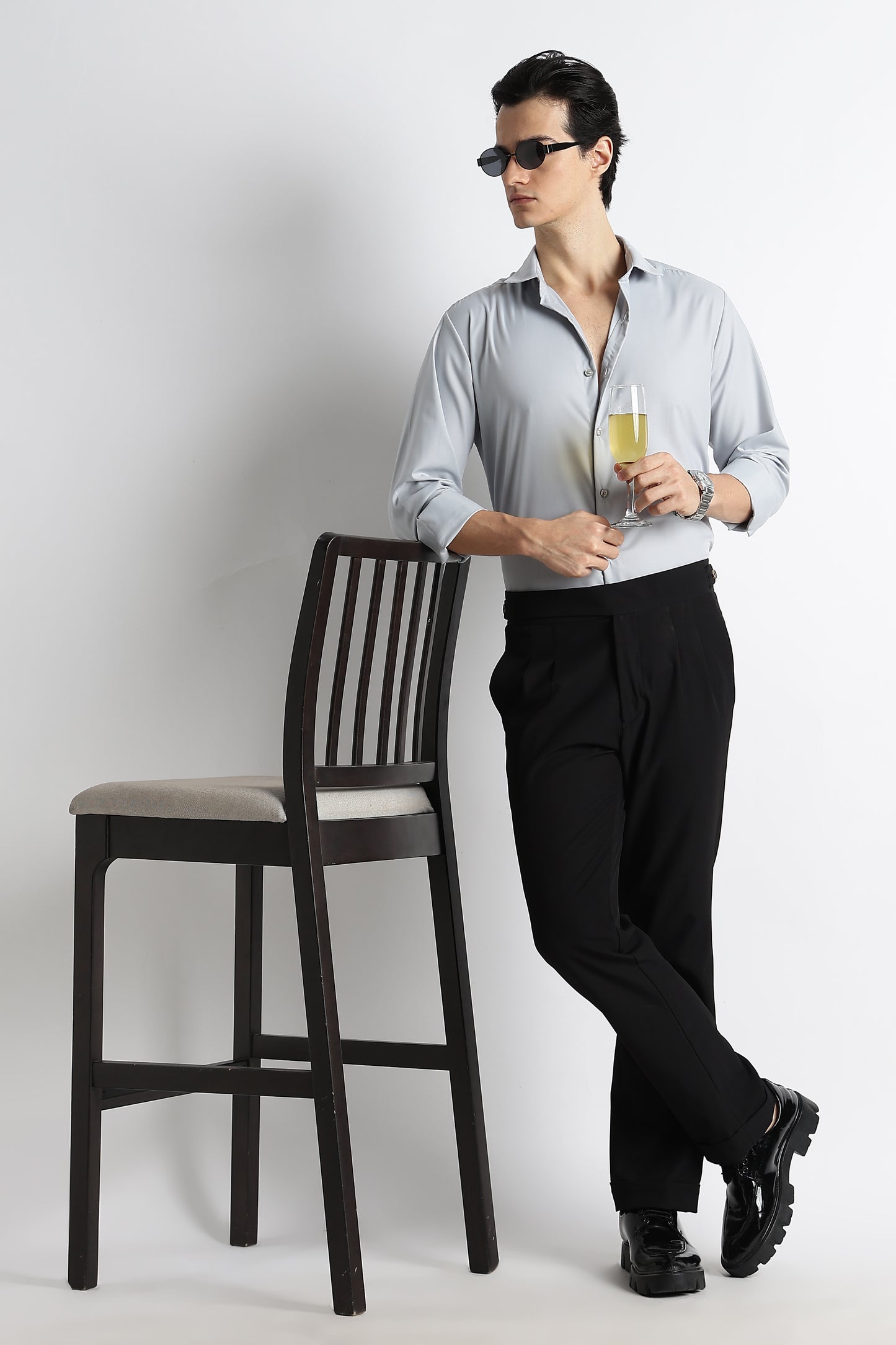 Soft Performance Shirt Lt Grey