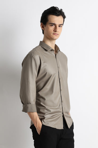 Soft Performance Shirt Ash Brown
