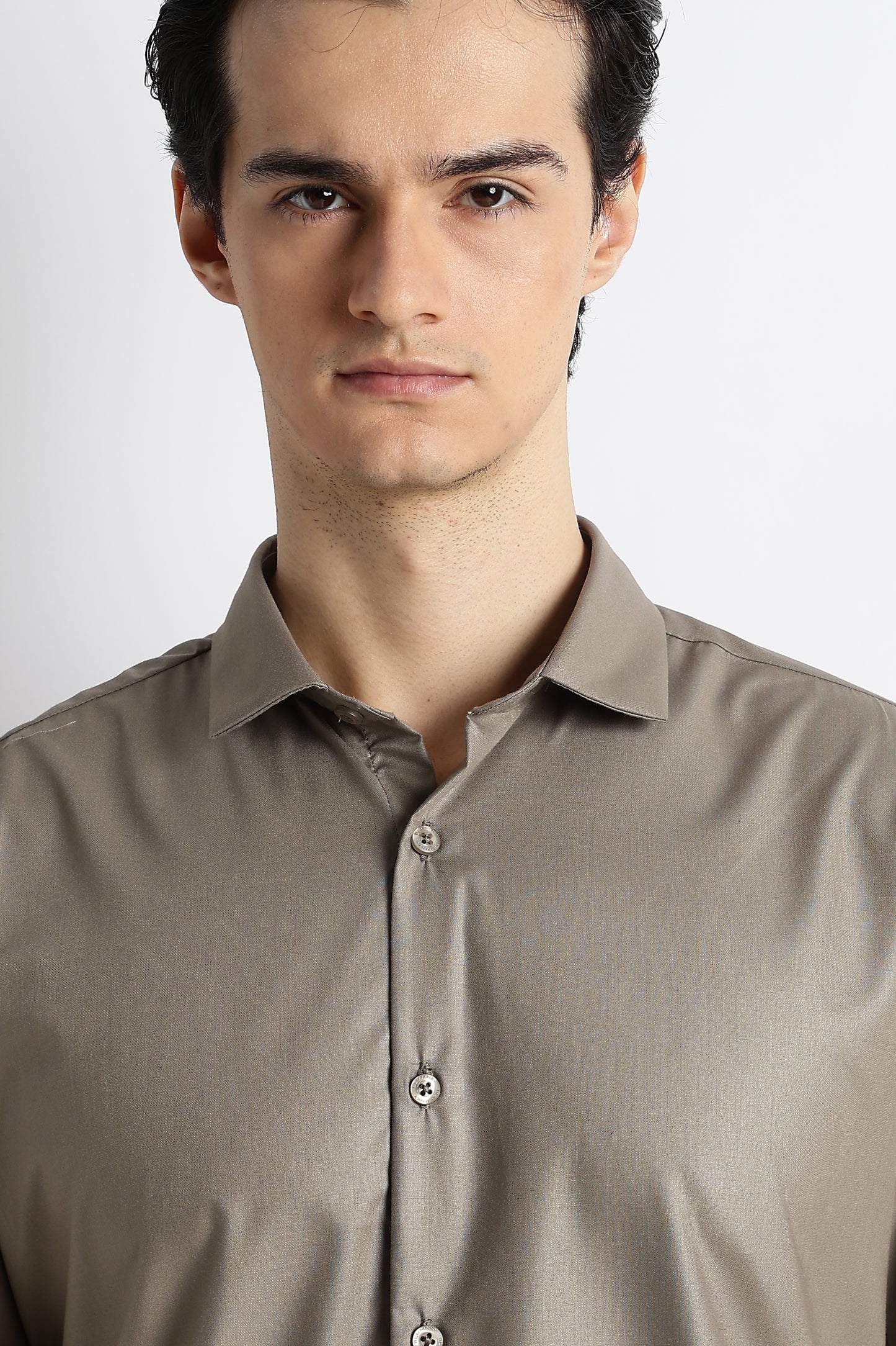 Soft Performance Shirt Ash Brown