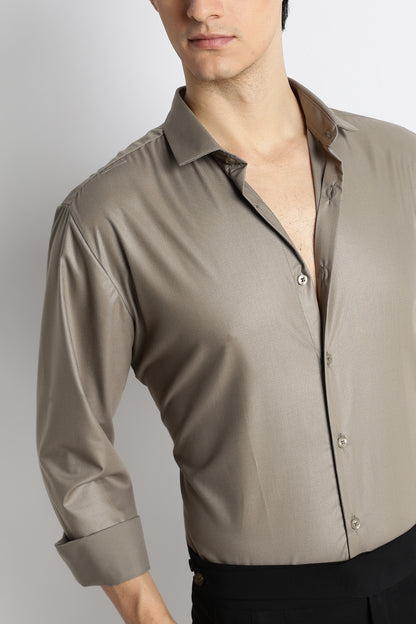 Soft Performance Shirt Ash Brown