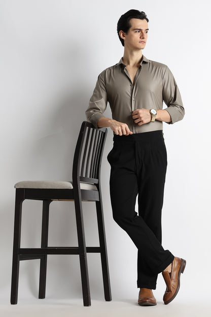 Soft Performance Shirt Ash Brown