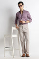 The Modern Essential Poly-Lycra Shirt Slate Lavender