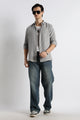 The Minimalist Linen-Blend Shirt Lt Grey