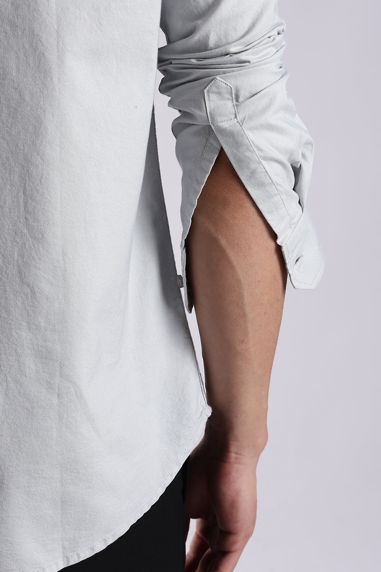 100% Cotton Oxford Solid Shirt Off White