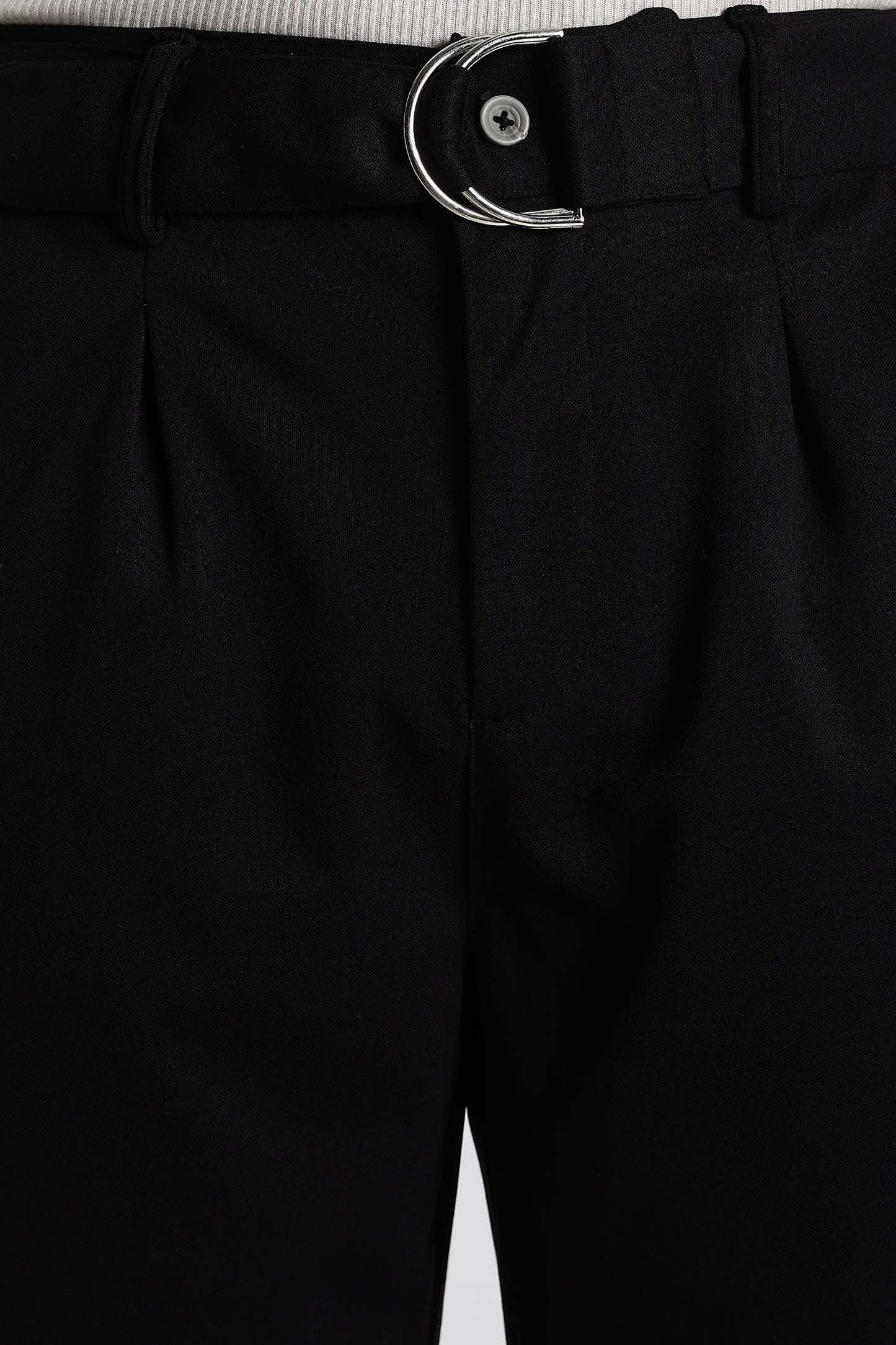 Relaxed Korean Fit Pants Black