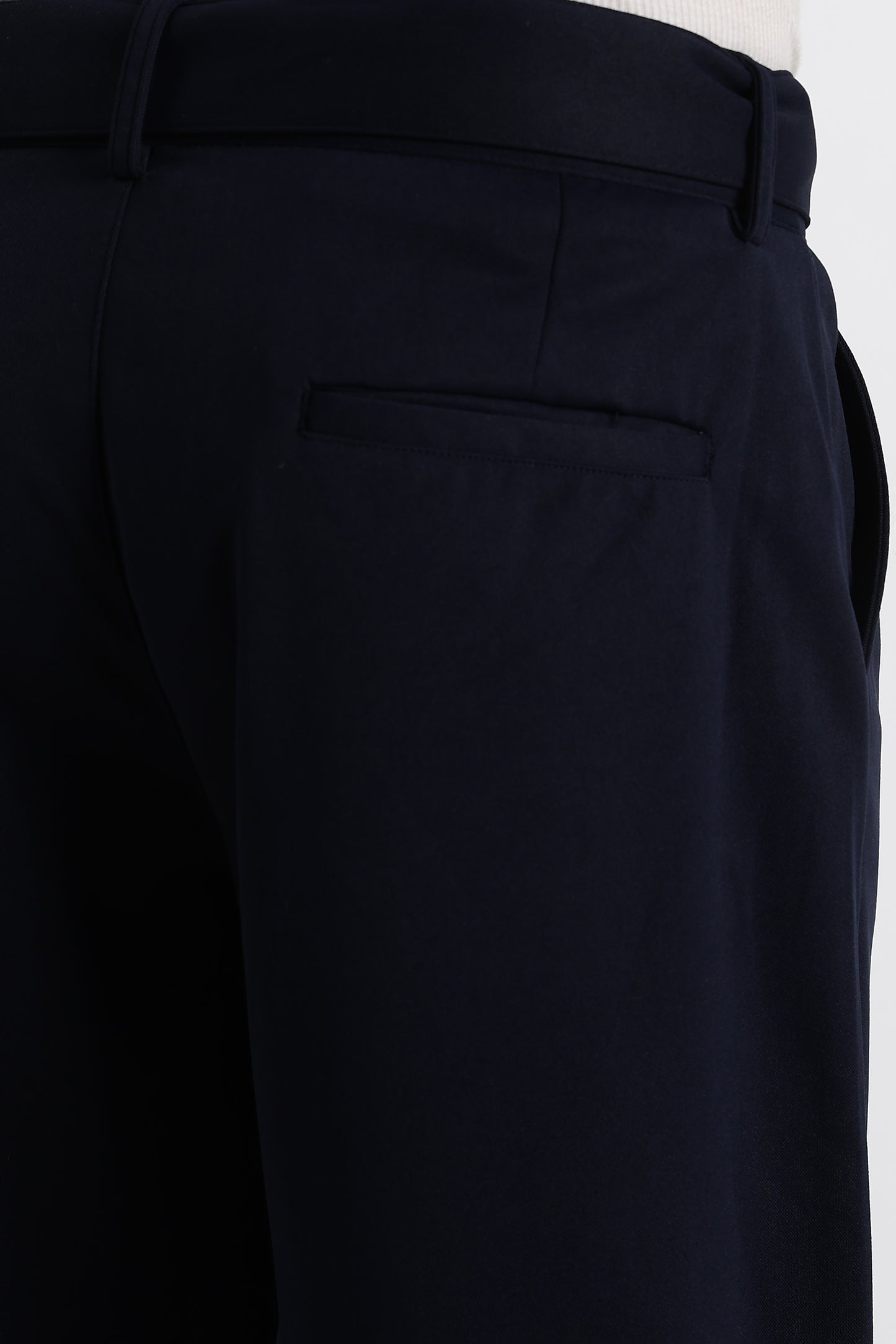 Relaxed Korean Fit Pants Navy