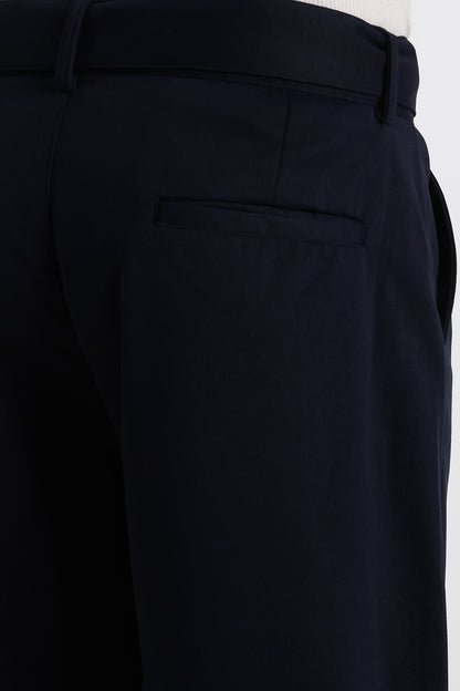 Relaxed Korean Fit Pants Navy
