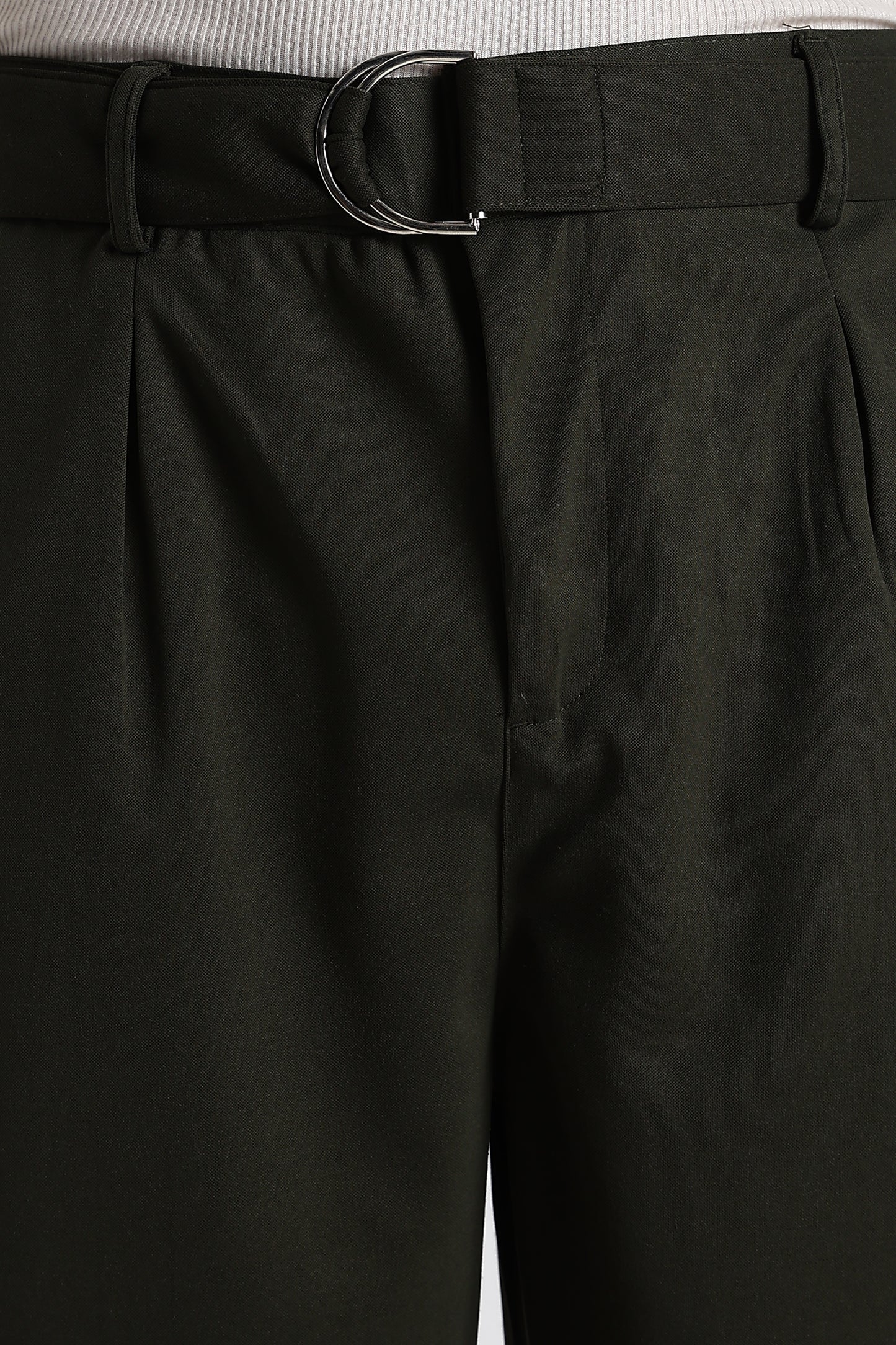 Relaxed Korean Fit Pants Green