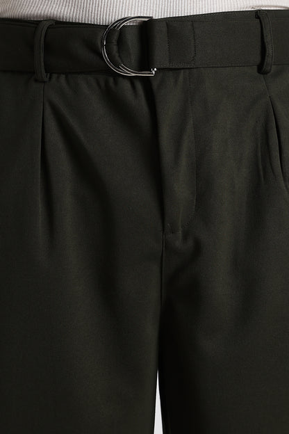 Relaxed Korean Fit Pants Green