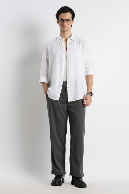 Relaxed Korean Fit Pants Dk Grey