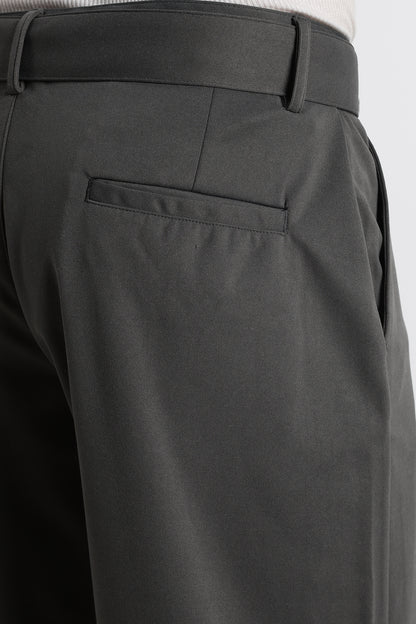 Relaxed Korean Fit Pants Dk Grey