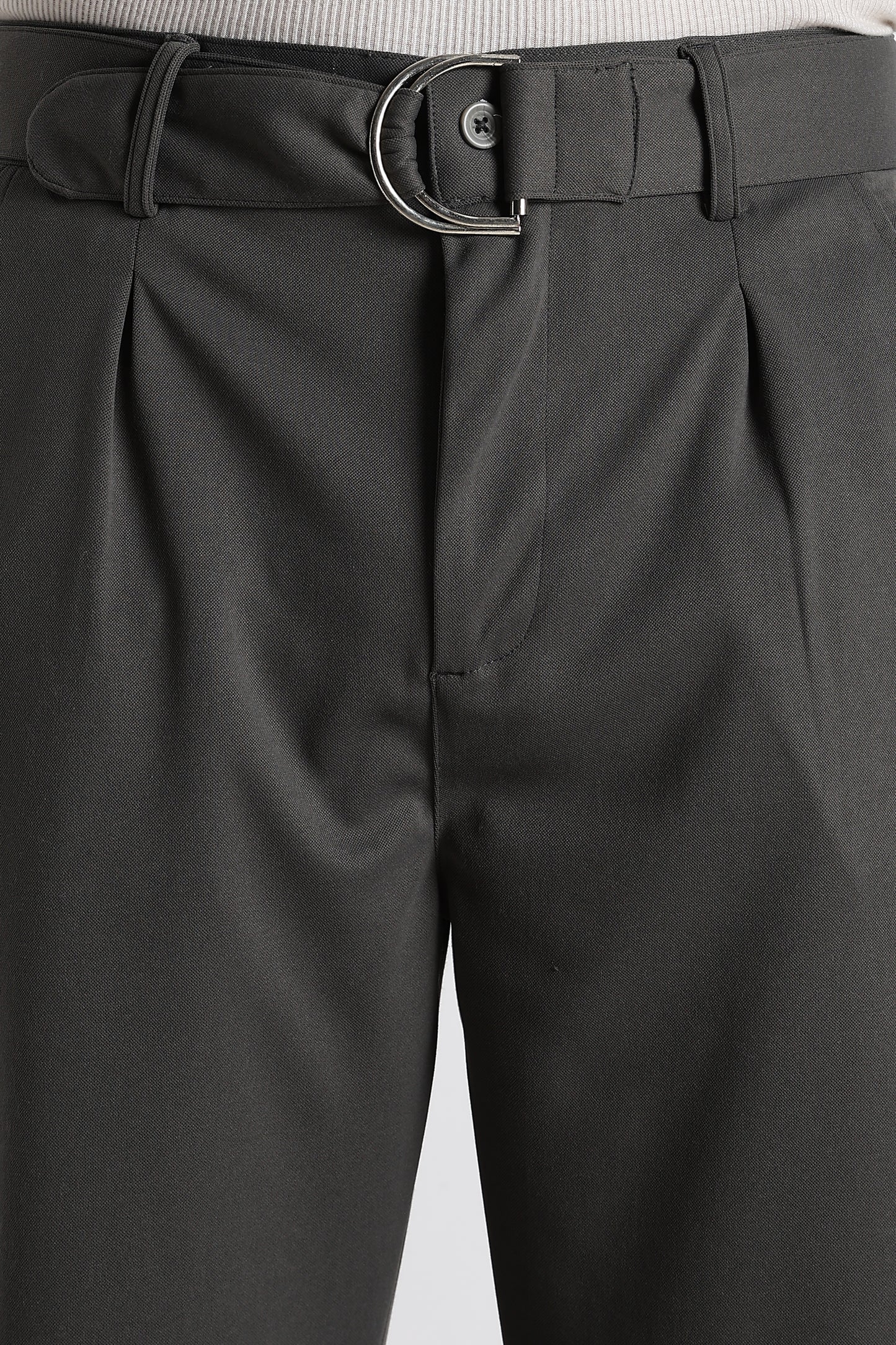 Relaxed Korean Fit Pants Dk Grey