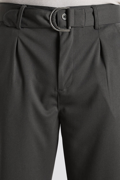 Relaxed Korean Fit Pants Dk Grey