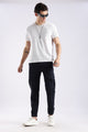 100% Cotton Slim Fit Cargo Pants Navy