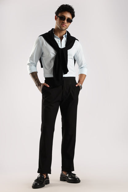 100% Cotton Slim Fit Shirt Sky Blue