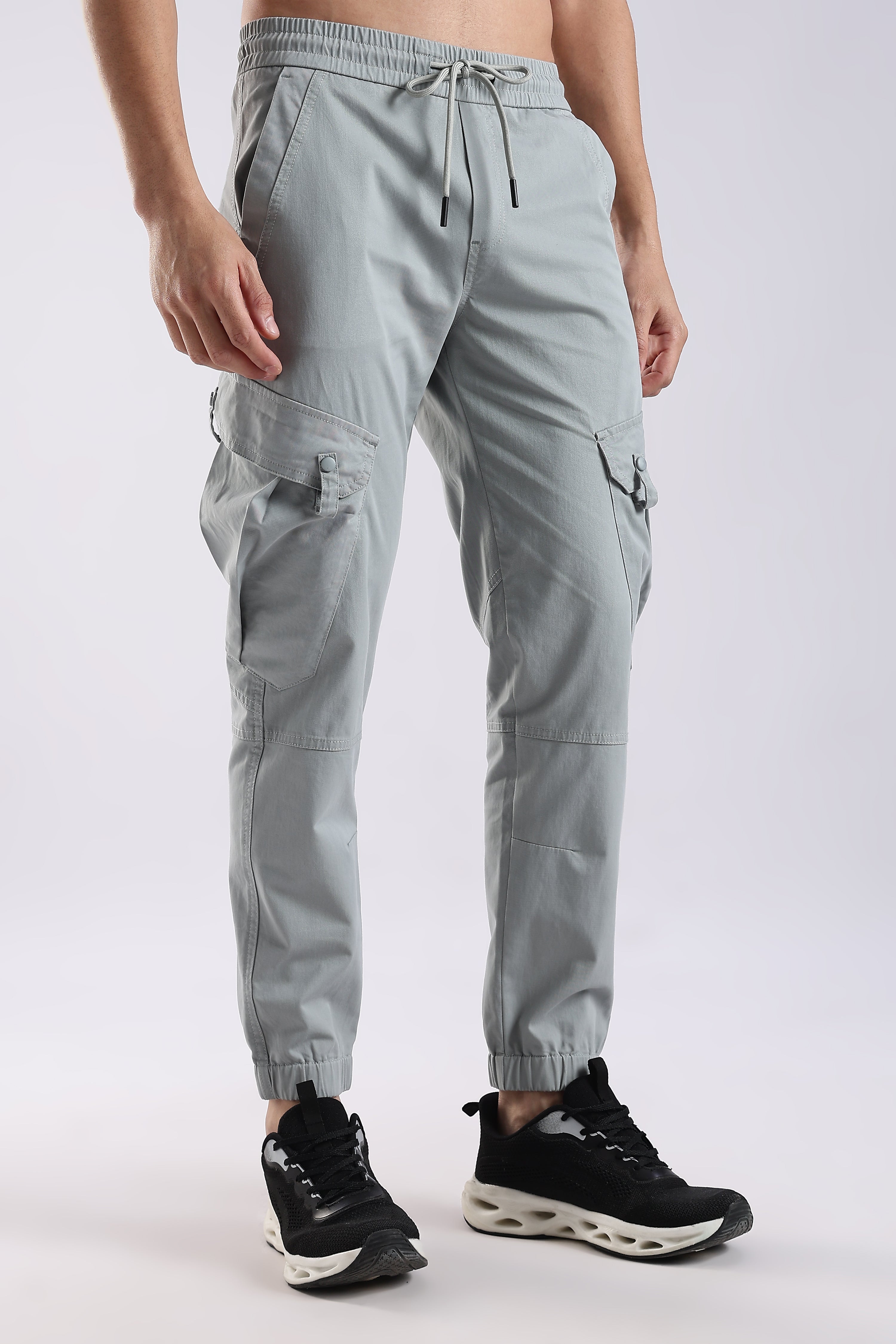 Slim Fit Cargo Pants Lt Blue