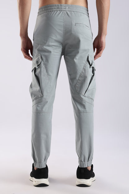 Slim Fit Cargo Pants Lt Blue