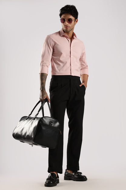 100% Cotton Slim Fit Shirt Pink