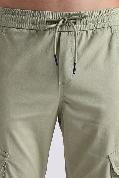 Slim Fit Cargo Pants P Green